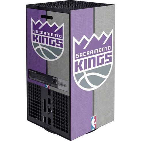 NBA Sacramento Kings Split Canvas Xbox Series X Console Skin