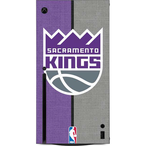 NBA Sacramento Kings Split Canvas Xbox Series X Console Skin