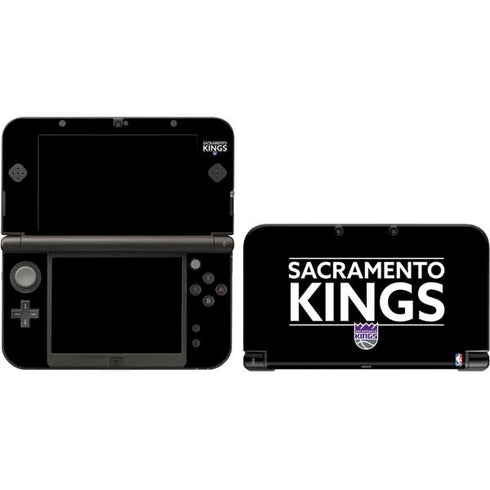 NBA Sacramento Kings Standard - Black 3DS XL 2015 Skin