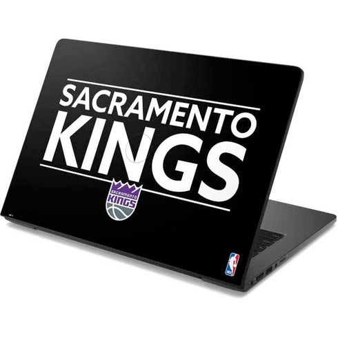 NBA Sacramento Kings Standard - Black Dell Chromebook Skin