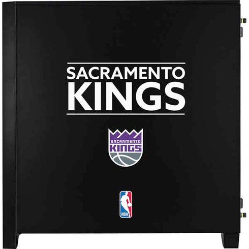 NBA Sacramento Kings Standard - Black Corsair 4000D Tempered Glass Mid-Tower ATX Case Skin
