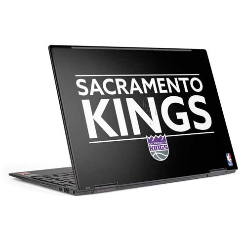 NBA Sacramento Kings Standard - Black HP Envy Skin