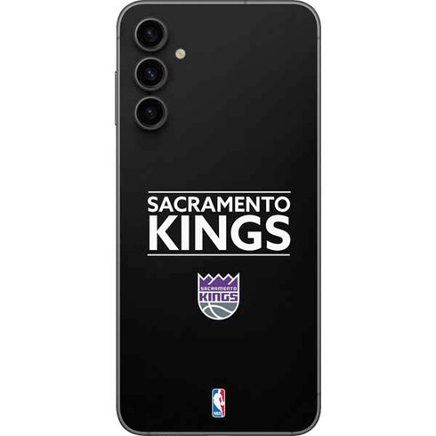 NBA Sacramento Kings Standard - Black Galaxy A14 5G Skin