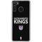 NBA Sacramento Kings Standard - Black Galaxy A21 Clear Case