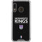 NBA Sacramento Kings Standard - Black Galaxy A30 Clear Case
