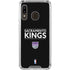 NBA Sacramento Kings Standard - Black Galaxy A30 Clear Case
