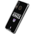 NBA Sacramento Kings Standard - Black Galaxy A30 Clear Case