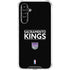 NBA Sacramento Kings Standard - Black Galaxy A54 5G Clear Case