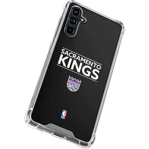 NBA Sacramento Kings Standard - Black Galaxy A54 5G Clear Case
