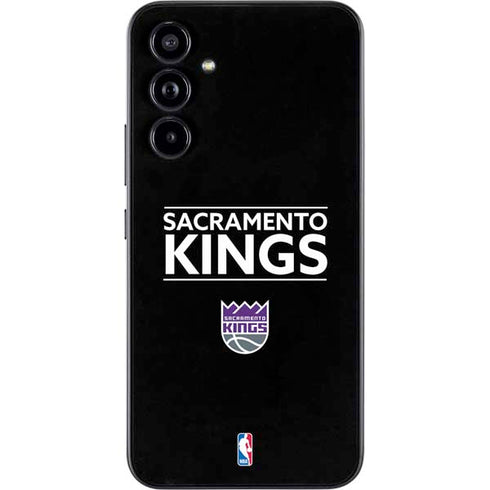 NBA Sacramento Kings Standard - Black Galaxy A54 5G Skin
