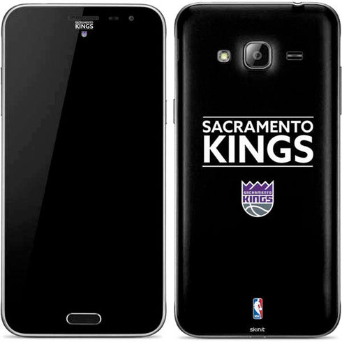 NBA Sacramento Kings Standard - Black Galaxy J3 Skin