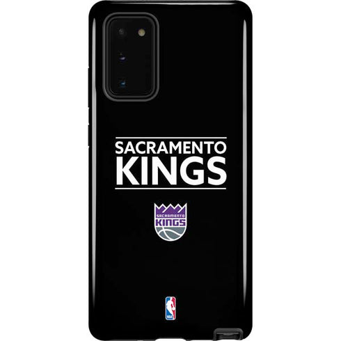 NBA Sacramento Kings Standard - Black Galaxy Note20 5G Pro Case