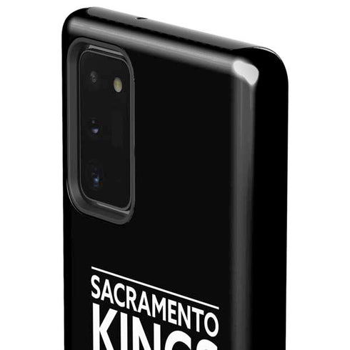 NBA Sacramento Kings Standard - Black Galaxy Note20 5G Pro Case