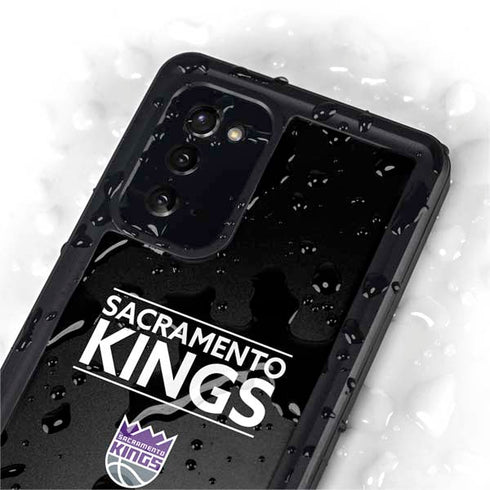 NBA Sacramento Kings Standard - Black Galaxy Note20 5G Waterproof Case