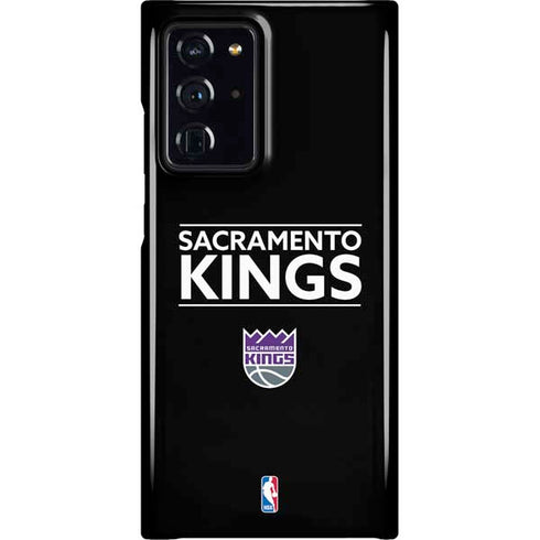 NBA Sacramento Kings Standard - Black Galaxy Note20 Ultra 5G Lite Case