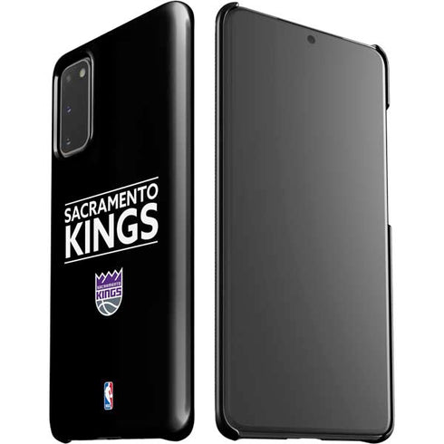 NBA Sacramento Kings Standard - Black Galaxy S20 Lite Case