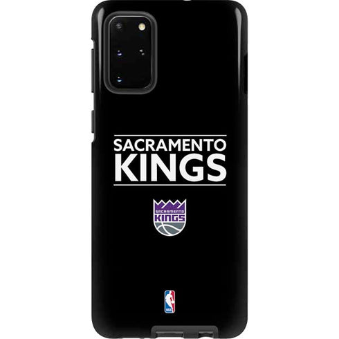 NBA Sacramento Kings Standard - Black Galaxy S20 Plus Pro Case