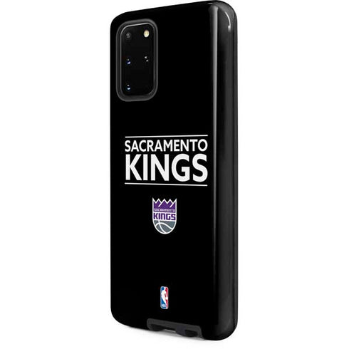 NBA Sacramento Kings Standard - Black Galaxy S20 Plus Pro Case