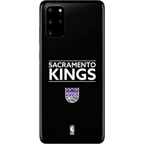 NBA Sacramento Kings Standard - Black Galaxy S20 Plus Skin