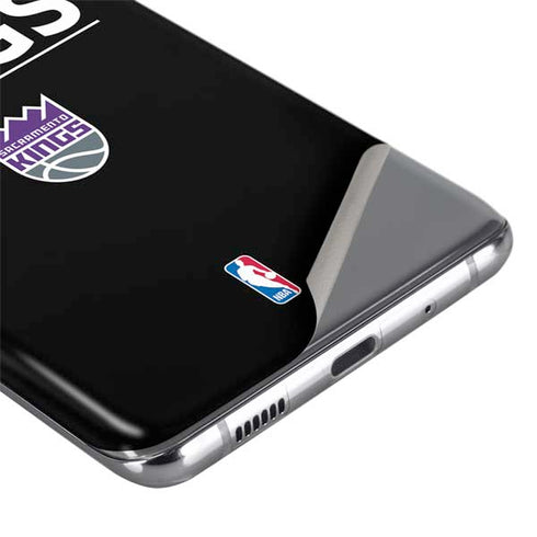 NBA Sacramento Kings Standard - Black Galaxy S20 Plus Skin