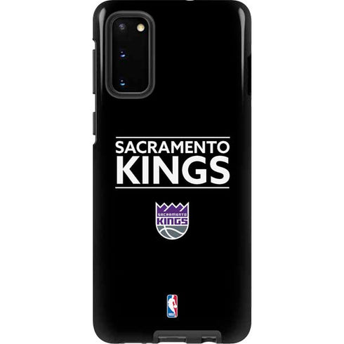 NBA Sacramento Kings Standard - Black Galaxy S20 Pro Case