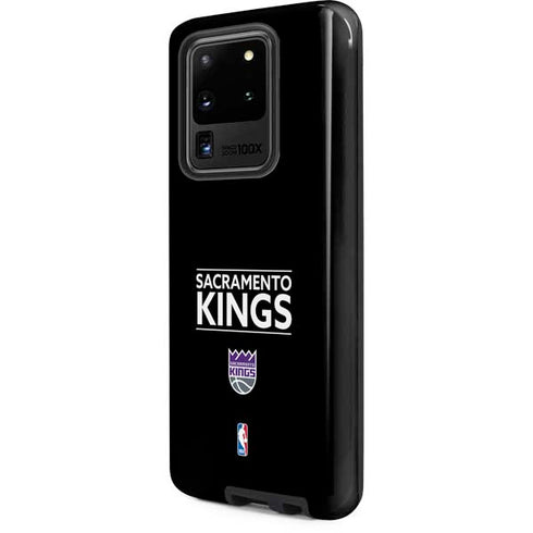 NBA Sacramento Kings Standard - Black Galaxy S20 Ultra 5G Pro Case