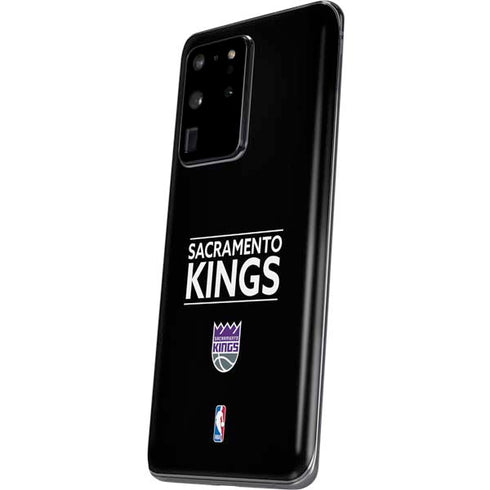 NBA Sacramento Kings Standard - Black Galaxy S20 Ultra 5G Skin