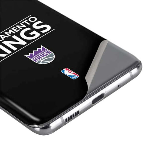 NBA Sacramento Kings Standard - Black Galaxy S20 Ultra 5G Skin