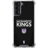 NBA Sacramento Kings Standard - Black Galaxy S21 5G Clear Case