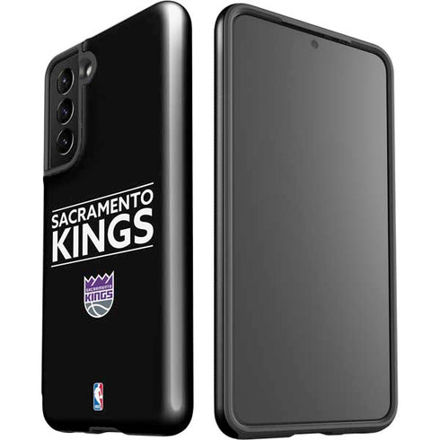 NBA Sacramento Kings Standard - Black Galaxy S21 5G Pro Case
