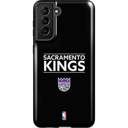 NBA Sacramento Kings Standard - Black Galaxy S21 Plus 5G Pro Case