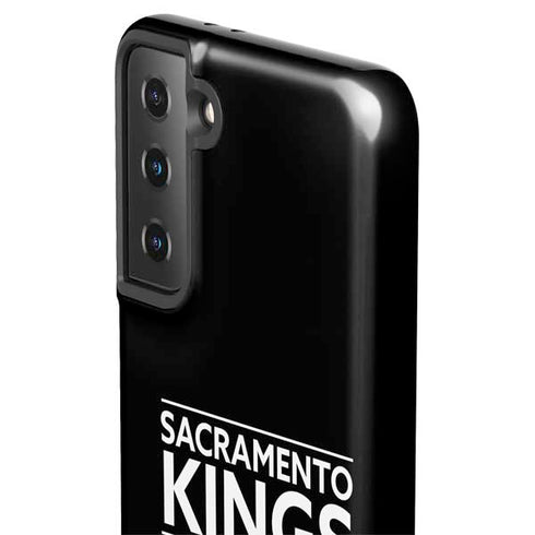 NBA Sacramento Kings Standard - Black Galaxy S21 Plus 5G Pro Case