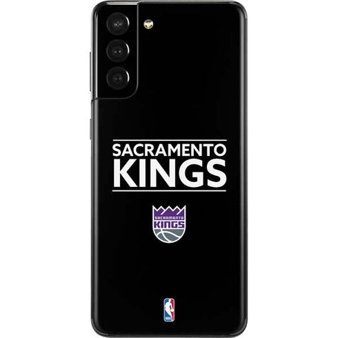 NBA Sacramento Kings Standard - Black Galaxy S21 Plus 5G Skin