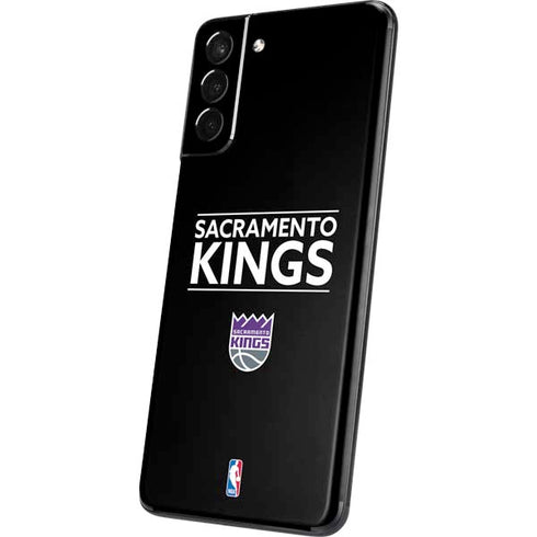 NBA Sacramento Kings Standard - Black Galaxy S21 Plus 5G Skin