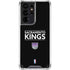 NBA Sacramento Kings Standard - Black Galaxy S21 Ultra 5G Clear Case