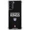 NBA Sacramento Kings Standard - Black Galaxy S22 Clear Case