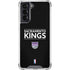 NBA Sacramento Kings Standard - Black Galaxy S22 Clear Case