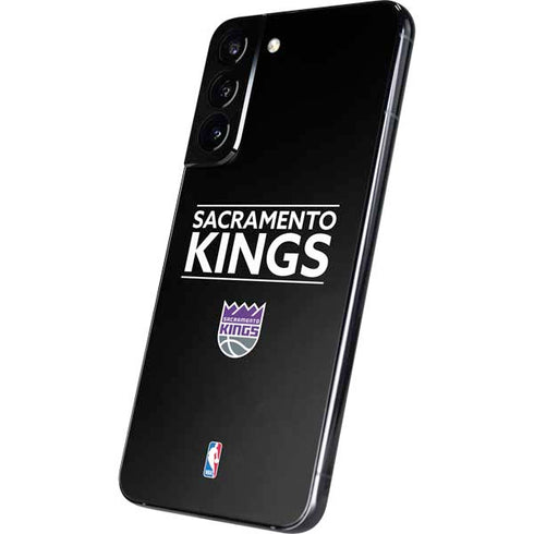 NBA Sacramento Kings Standard - Black Galaxy S22 Plus Skin