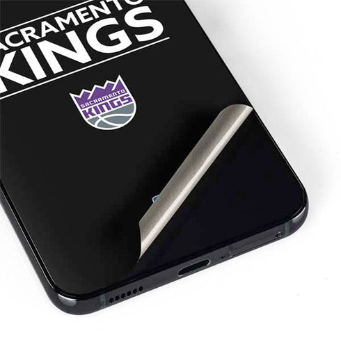 NBA Sacramento Kings Standard - Black Galaxy S22 Plus Skin