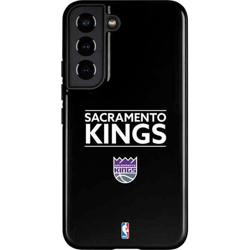 NBA Sacramento Kings Standard - Black Galaxy S22 Pro Case