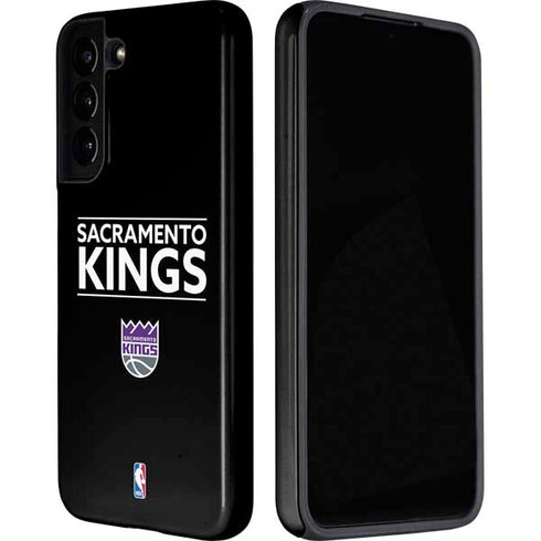 NBA Sacramento Kings Standard - Black Galaxy S22 Pro Case