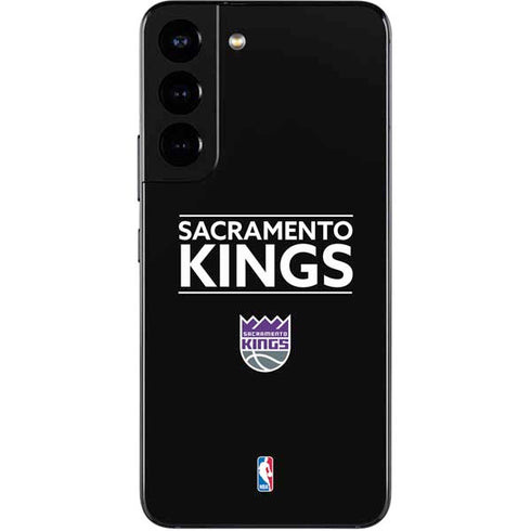 NBA Sacramento Kings Standard - Black Galaxy S22 Skin