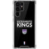 NBA Sacramento Kings Standard - Black Galaxy S22 Ultra Clear Case