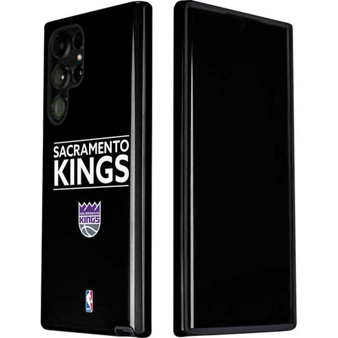 NBA Sacramento Kings Standard - Black Galaxy S22 Ultra Pro Case