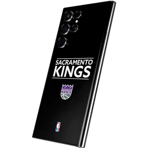 NBA Sacramento Kings Standard - Black Galaxy S22 Ultra Skin