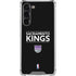 NBA Sacramento Kings Standard - Black Galaxy S23 Plus Clear Case