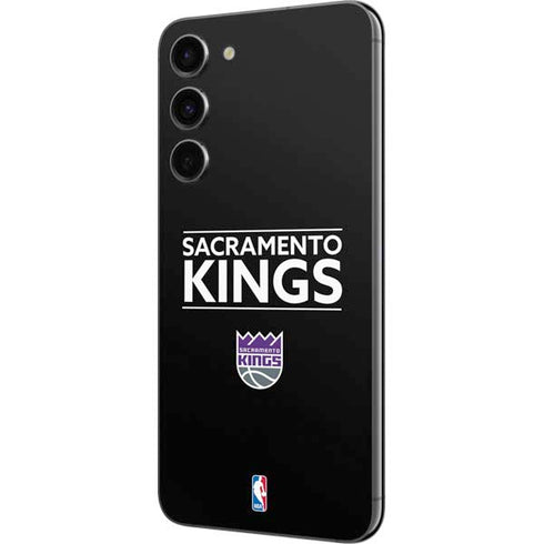 NBA Sacramento Kings Standard - Black Galaxy S23 Plus Skin
