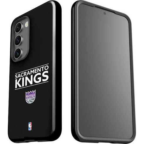 NBA Sacramento Kings Standard - Black Galaxy S23 Pro Case