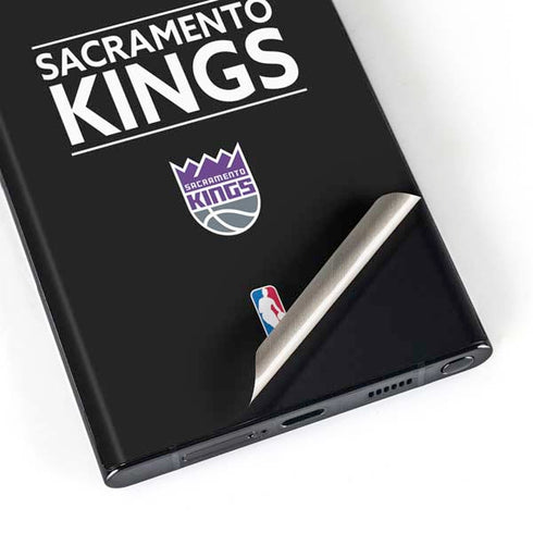 NBA Sacramento Kings Standard - Black Galaxy S23 Ultra Skin