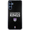 NBA Sacramento Kings Standard - Black Galaxy S24 Clear Case